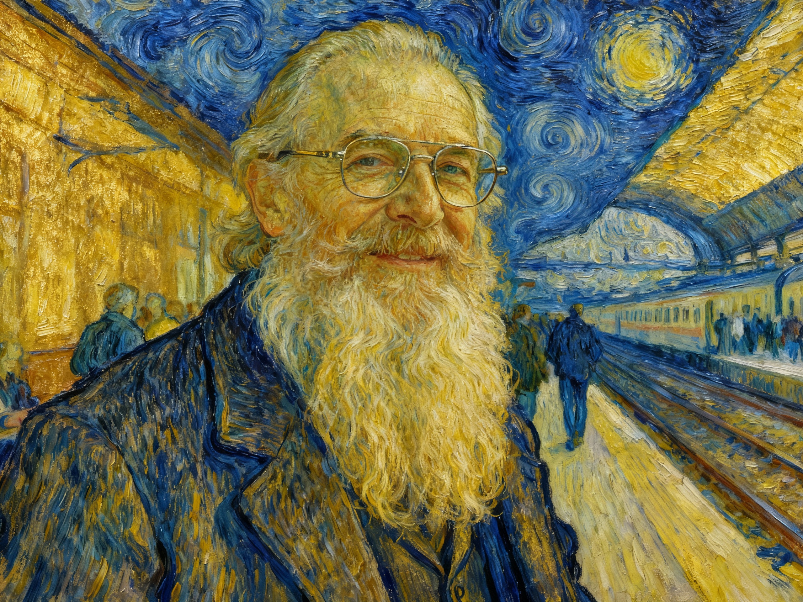 Van Gogh Style Portrait